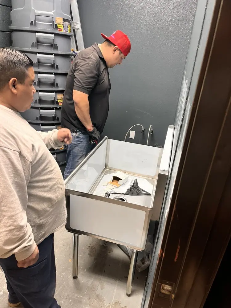 Commercial plumbing and sink installation in Prescott Valley